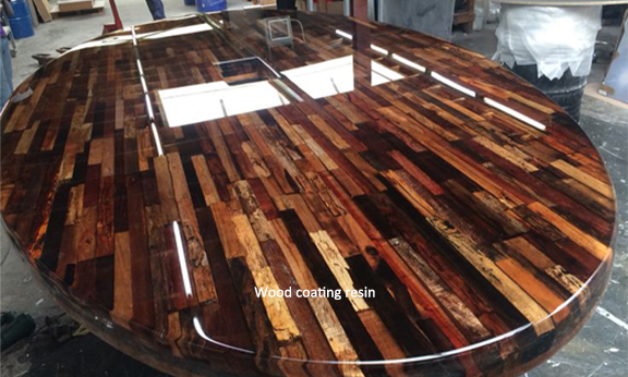 Wood-coating-resin